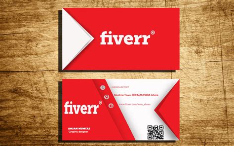 Fiverr Sample Business Card