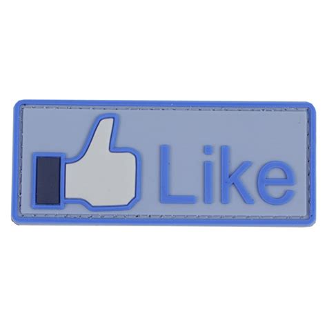 Pvc Fb Thumbs Up Like Patch Canada Gorilla Surplus