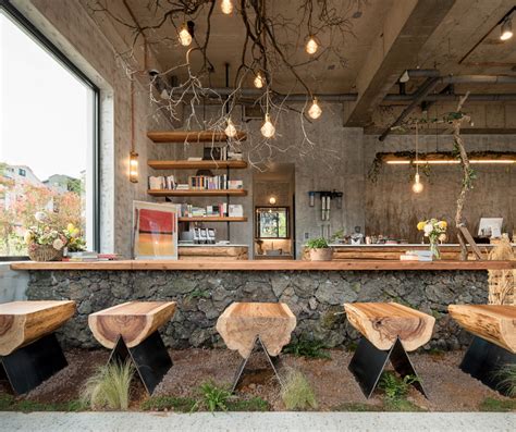 Gallery Of Cafe That Resembles Jeju Island Starsis 1 Rustic