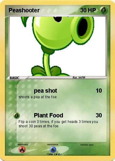 Pokémon Peashooter 392 392 Pea Shot My Pokemon Card