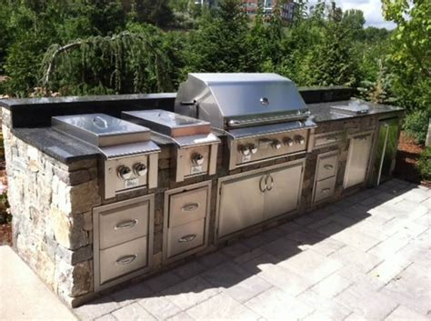 Outdoor Modular Kitchen Cabinet Systems For An Outdoor Living Space