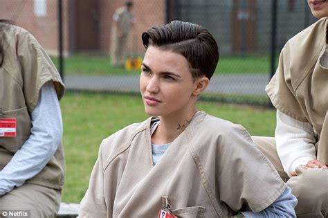 ruby rose nude in orange is the new black steamy shower scene daily mail online