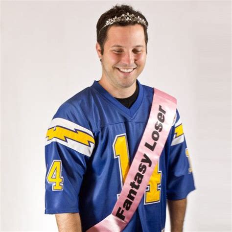 Funny football pictures from around the world | bleacher. Miss Fantasy Loser Sash | Fantasy football, Fantasy ...