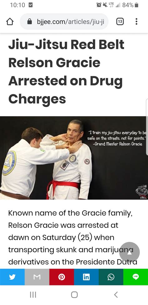 Relson Gracie Arrested On Drug Charges Bjj