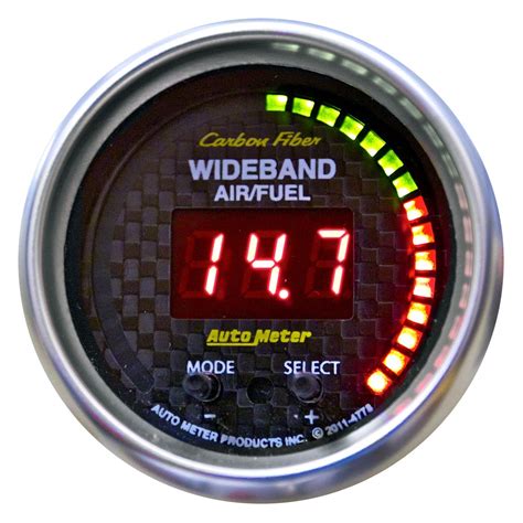 Auto Meter® 4778 Carbon Fiber Series 2 116 Wideband Pro Airfuel