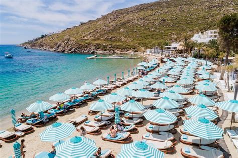 The Best Beach Clubs Mykonos Niche Travel Guides