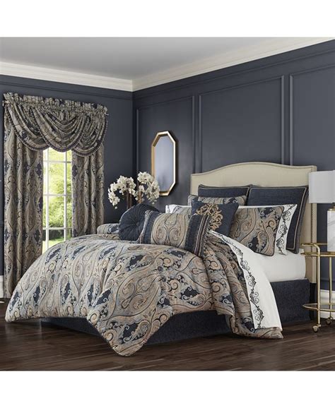 J Queen New York Luciana 4 Pc Comforter Set Queen Macys