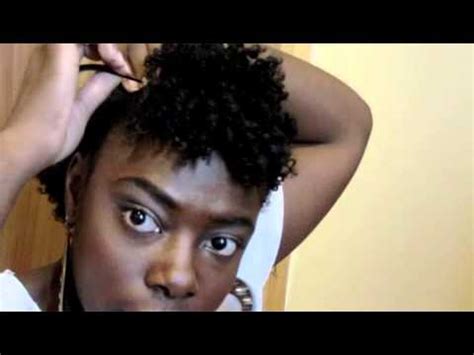 4c hair can be molded on its own, but use nexxus' finishing mist hairspray to give the hair a little extra. 22| 3 Quick Short Natural Hair Styles for Twist Outs and Afros by Jenell Stewart - YouTube