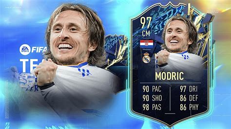 Fifa 22 Luka Modric 97 Tots Player Review I Fifa 22 Ultimate Team