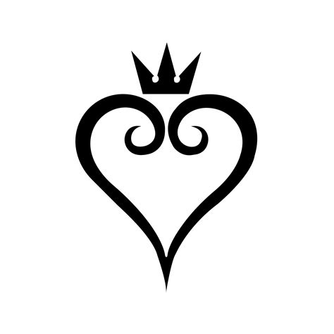 Kingdom Hearts Logo Vinyl Sticker Etsy