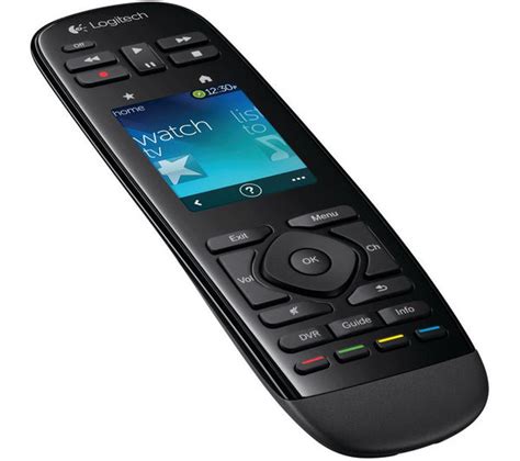 Universal remotes can search for these codes in their database and then sync up with other devices such as dvd players or vcrs. LOGITECH Harmony Touch Universal Remote Control Deals | PC ...