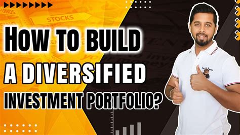 How To Build A Diversified Investment Portfolio Youtube