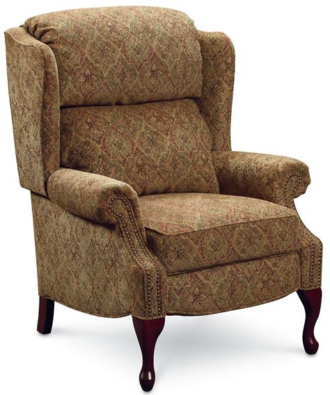 Lane Hi Leg Recliners Savannah High Leg Wing Back Recliner Ahfa