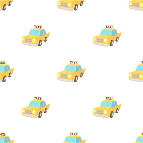Premium Vector Taxi Pattern Seamless Background Texture Repeat