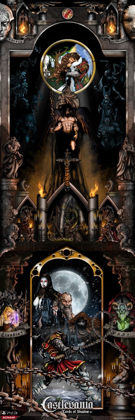Castlevania Lords Of Shadow Poster By Whittingtonrhett On Deviantart