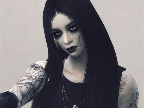 The Sims Resource Spacebaba Goth Makeup