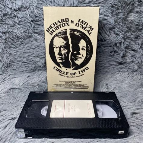 CIRCLE OF TWO VHS 1980 Tatum O Neal Rare Erotic Drama Vintage Vestron