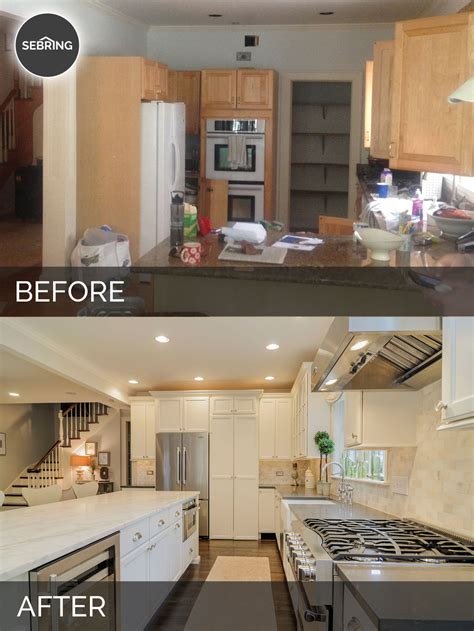 Ben And Ellens Kitchen Before And After Pictures Sebring Design Build