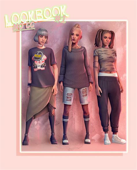 Pin On Sims Avelinesims Fall Lookbook W Marylou Benson Cc List And Cas