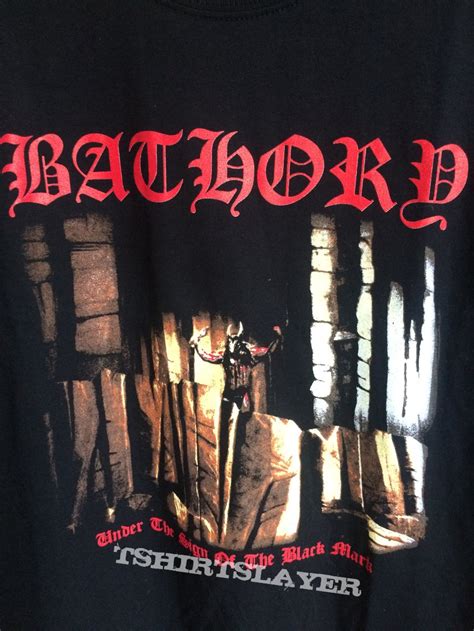 Bathory Bathory Under The Sign Of The Black Mark Tshirt Or Longsleeve