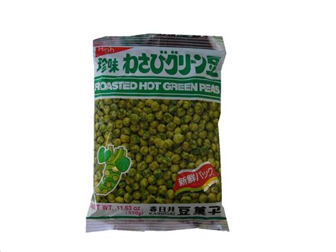 Amazon Kasugai Wasabi Roasted Hot Green Peas Ounce Packages