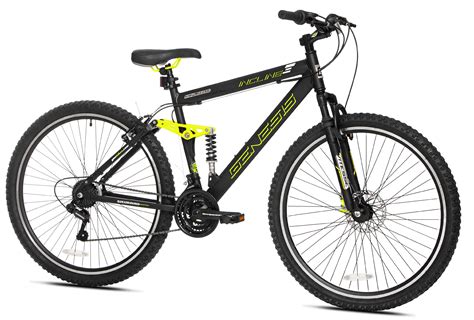 Genesis 29 Incline Mens Mountain Bike Blackyellow