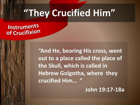 Ppt “then They Crucified Him And Divided His Garments Casting Lots