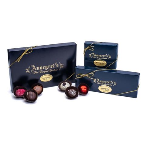 Truffles Assorted Box Of Annegret S Fine European Chocolates