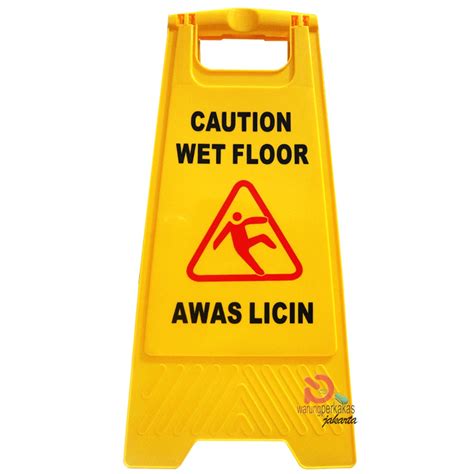 Jual Nankai Papan Peringatan Lantai Basah Caution Wet Floor Shopee