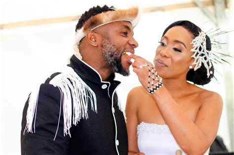 Exclusive Scandals Melusi Mbele Ties The Knot In A Breathtaking