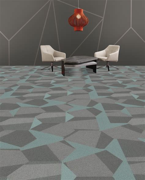 Shaw Contact Hexagon Carpet Tile Aerial Progression 249 X 288 X 14