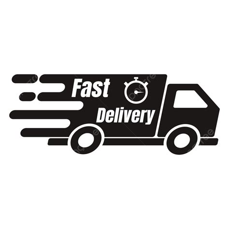 Fast Delivery Truck Vector Png Images Fast Delivery Truck Icon Graphic