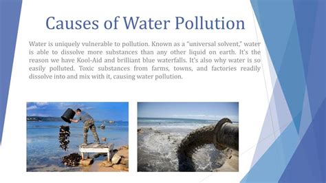 5 Causes Of Water Pollution