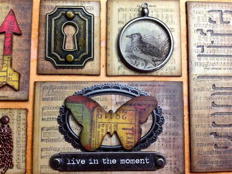Claudines Art Corner Tim Holtz 12 Tags Of 2014 May