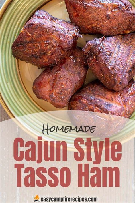 Texas Recipe Workbook Recipe Tasso Recipe Cajun Recipes Cooking