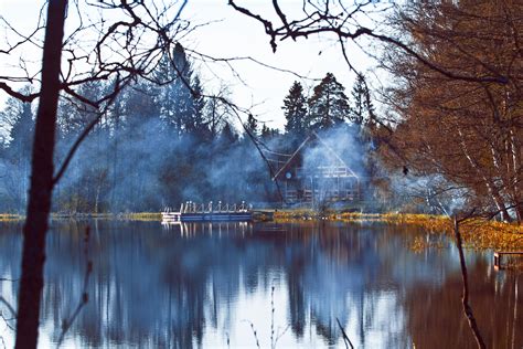 Wallpaper Autumn Lake Beautiful Canon Landscape Nice Colorful