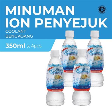 Jual Coolant Minuman Ion Bengkoang 4 X 350 Ml Indonesiashopee Indonesia