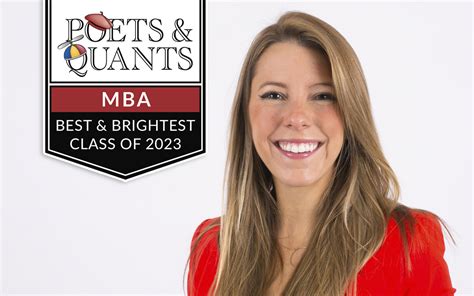 Poetsandquants 2023 Best And Brightest Mba Martha Buckley Babson