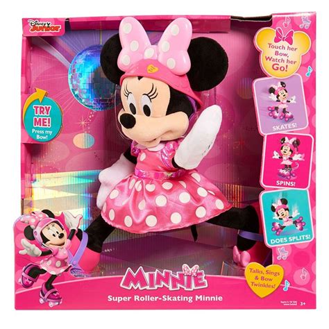 Jusub Super Roller Skating Minnie Plush Toys And Games