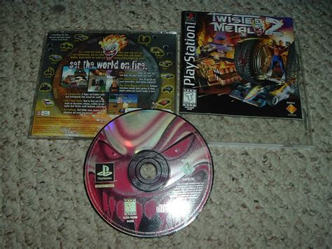 Twisted Metal 2 Ps1 Sony Playstation Original Black Label Release