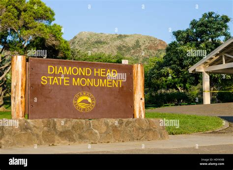 Diamond Head State Monument Leahi Crater Honolulu Oahu Hawaii
