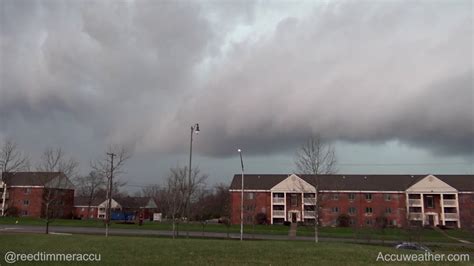 Tornado Warned Storm Over Dayton Ohio Earlier With Sirens Sounding