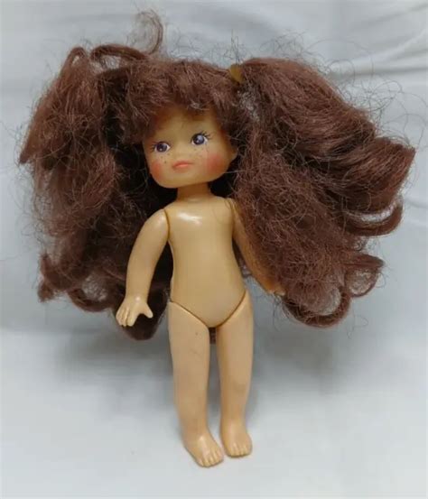 Vintage 1996 Cititoy Mini Doll 4 Brown Hair Brow Eyes Freckles Nude 5 73 Picclick
