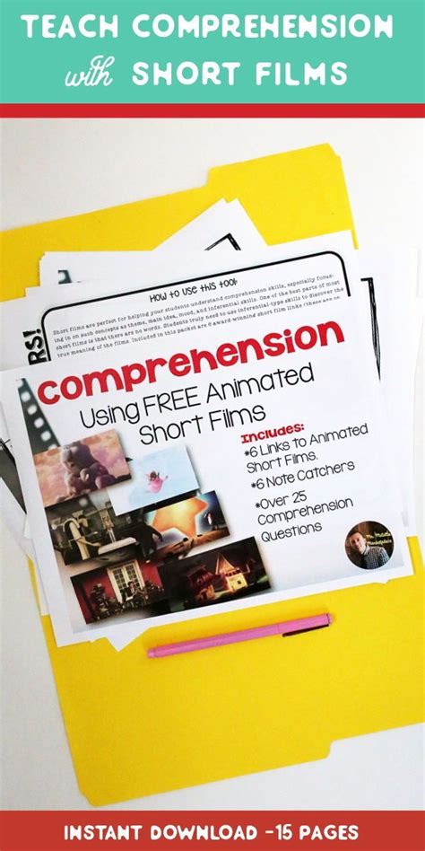 Comprehension Practice Using Free Short Films Comprehension Practice