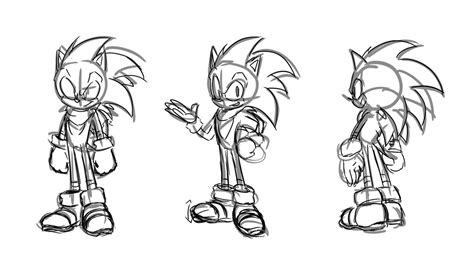Ultimate Sonic Sketches By Sarkenthehedgehog On Deviantart