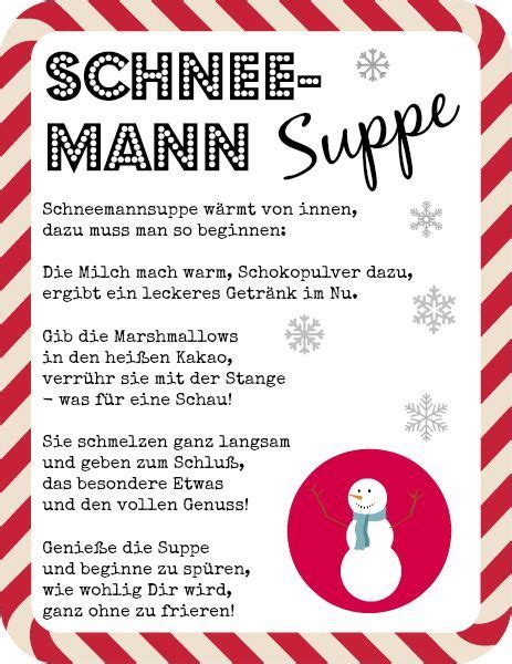 Schneemann suppe text als pdf : Bildergebnis für schneemannsuppe anleitung | winter weihnacht | Pinterest | Schneemannsuppe ...