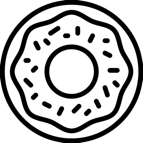 Donut Vector SVG Icon - SVG Repo