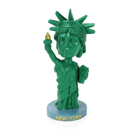 6in Statue Of Liberty Souvenir Bobble Head Statue Of Liberty T