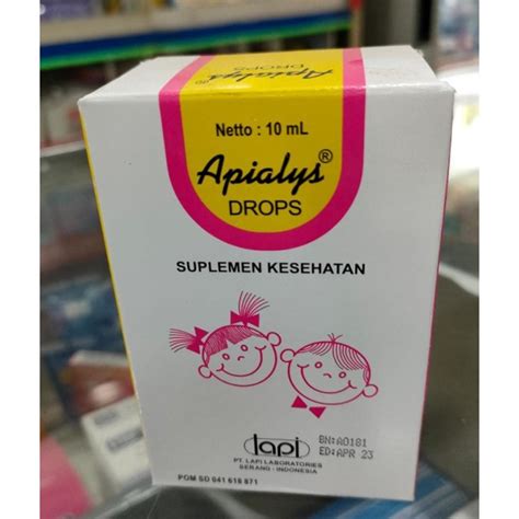 Jual Apialys Drops 10 Ml Shopee Indonesia
