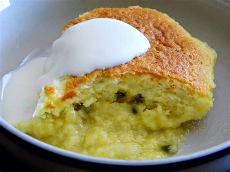 One Mother Hen Passionfruit Self Saucing Pudding